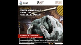 &quot;Concorso di scultura Maria Grazia Vaccari 2021&quot;