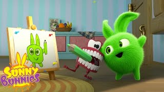 SUNNY BUNNIES - HOPPER'S ART FRIEND | SEASON 7 HITS | Cartoons for Kids