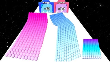 Canvas Run (vs) Merge Number Run Master - ASMR Gameplay