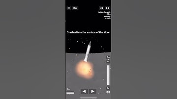 Fast moon landing #shorts