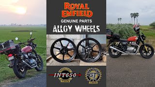Royal Enfield Interceptor 650 Alloy Wheels Upgrade Cost & Details