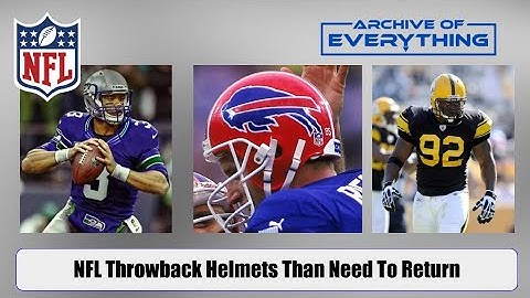 NFL Throwback Helmets That Need To Return - Top 5 NFL Throwback Helmets That Aren