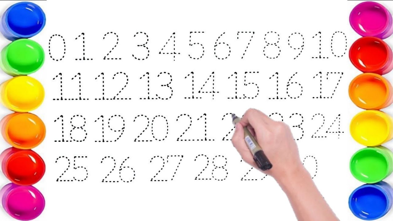 1 tp 100 | Learn kids Counting Numbers video for children 