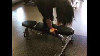 Sharon Reed working on stamina and endurance