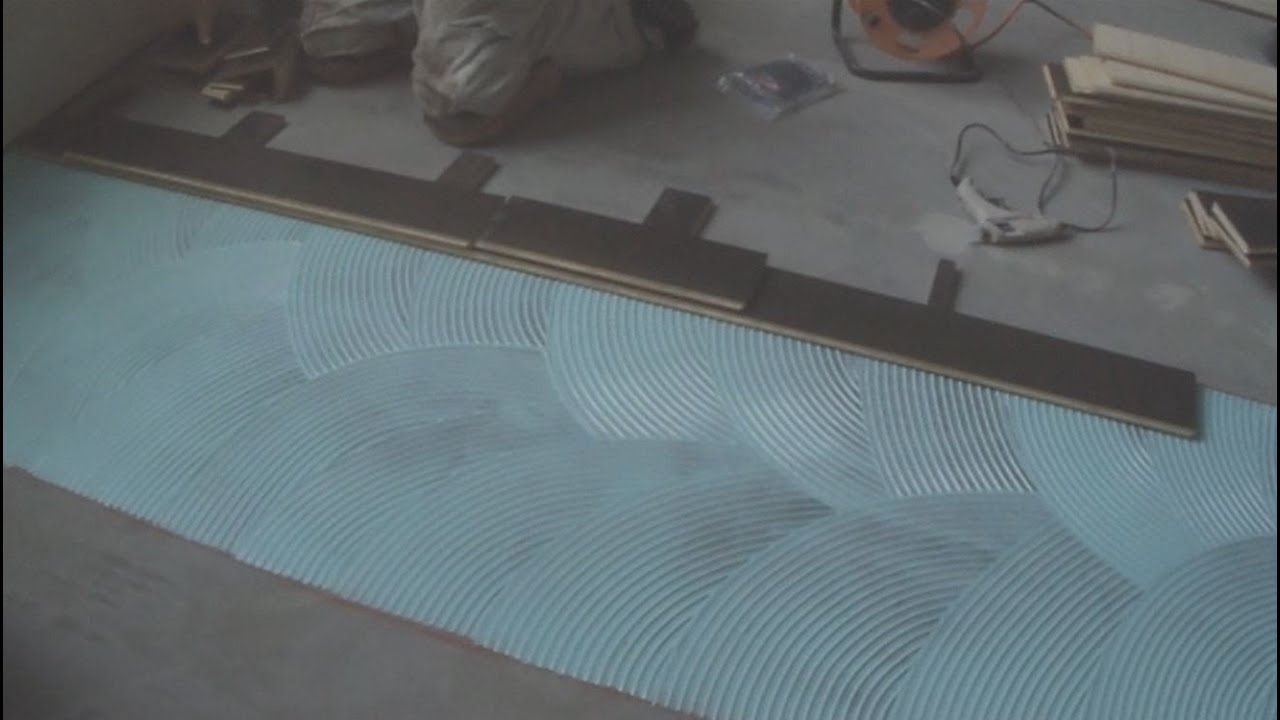 How To Install Glue Down Hardwood Floor On Concrete Diy How To Install Glue Down Hardwood Floor On Concrete Diy Installation Tips Mryoucandoityourself