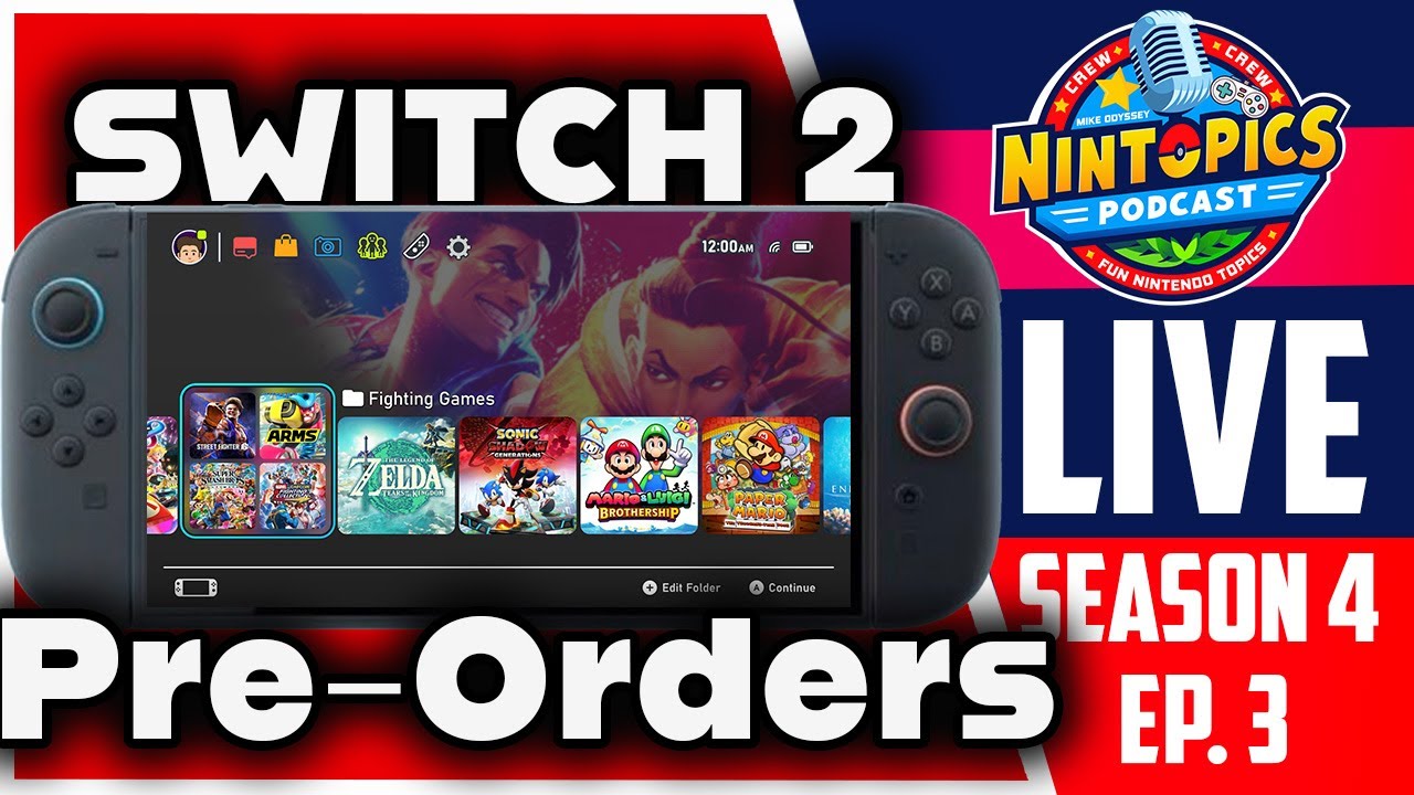 Nintendo Switch 2 Pre-Orders and Leaked Switch Games! - YouTube