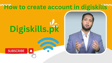 How to create account in digiskills| digiskills account creation|