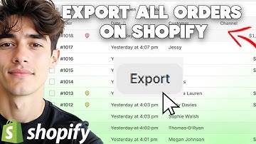 How to Export All Orders in Shopify (Complete Step-by-Step Guide)