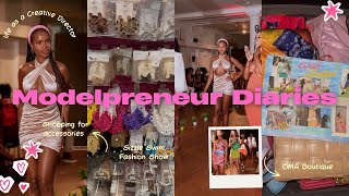 Modelpreneur Diaries: behind the scenes as a Creative Director, NY Swim Week, give yourself grace