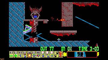 Lemmings (1991) - Mayhem - Level 02 - The Boiler Room