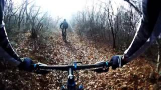 WE ARE BACK!!! Awesome mountain biking on wet trail / SjCam 5000 WiFi / Chest mount