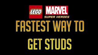 GET STUDS FAST IN LEGO MARVEL SUPERHEROS!