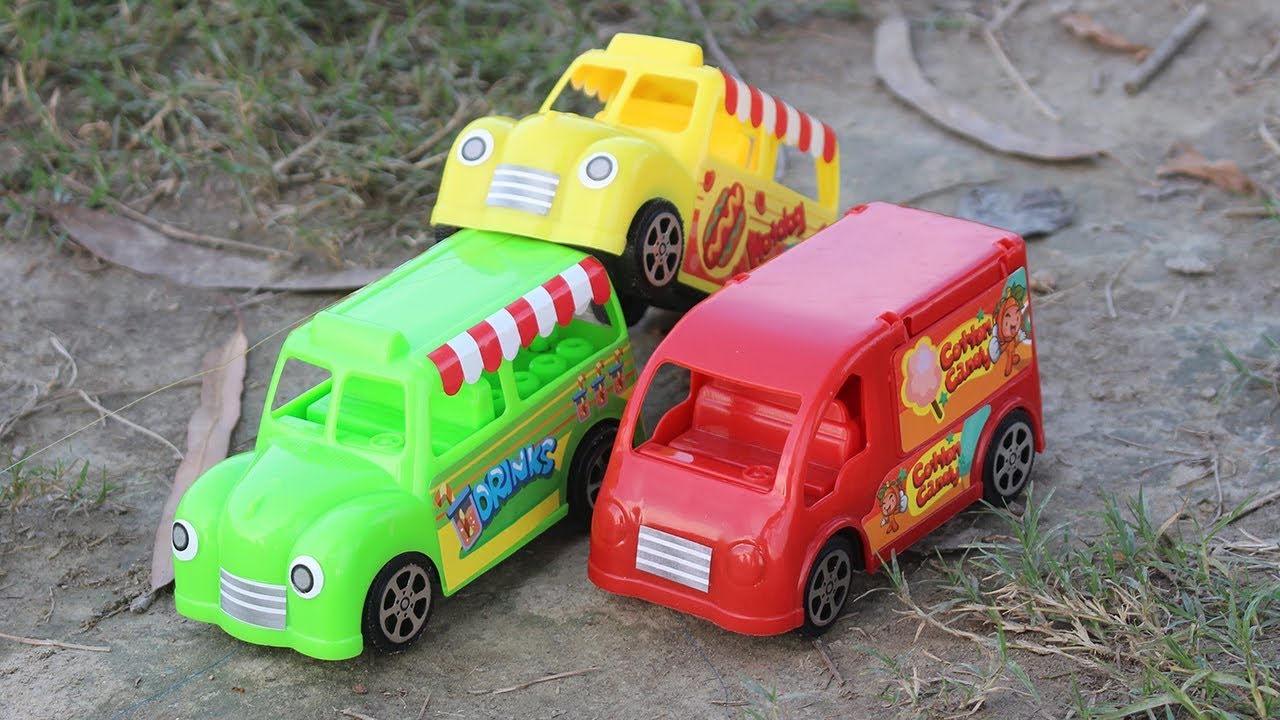 Toys Car Racing On The Village Road Videos For Kids YouTube