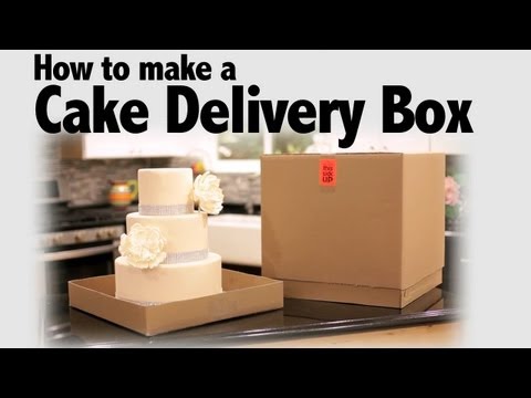 केक डिलिव्हरी बॉक्स कसा बनवायचा | केक व्यवसाय टिपा