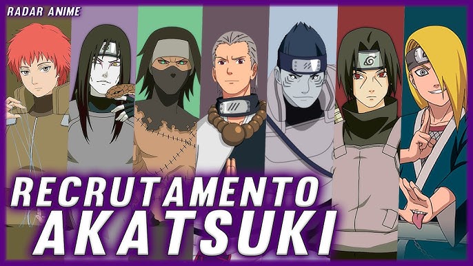 Como foi a morte de cada membro da akatsuki em Naruto #naruto #narutos