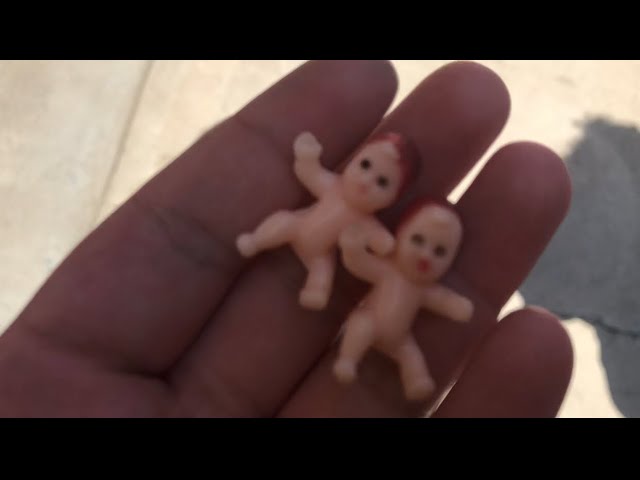 100 tiny plastic babies? $7.99! The joy this brought me? Priceless 😝#, Couple Pranks