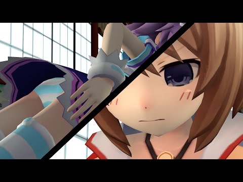 Neptune Farts a lot! | Neptunia Farting Animation