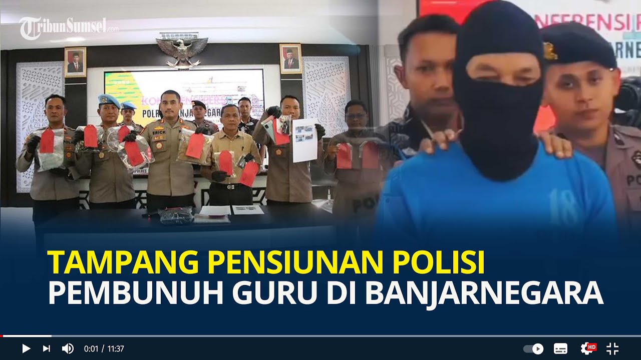 Tampang Pensiunan Polisi Pembunuh Guru Wanita di Banjarnegara, Kapolres Sebut Pintar Tutupi Jejak