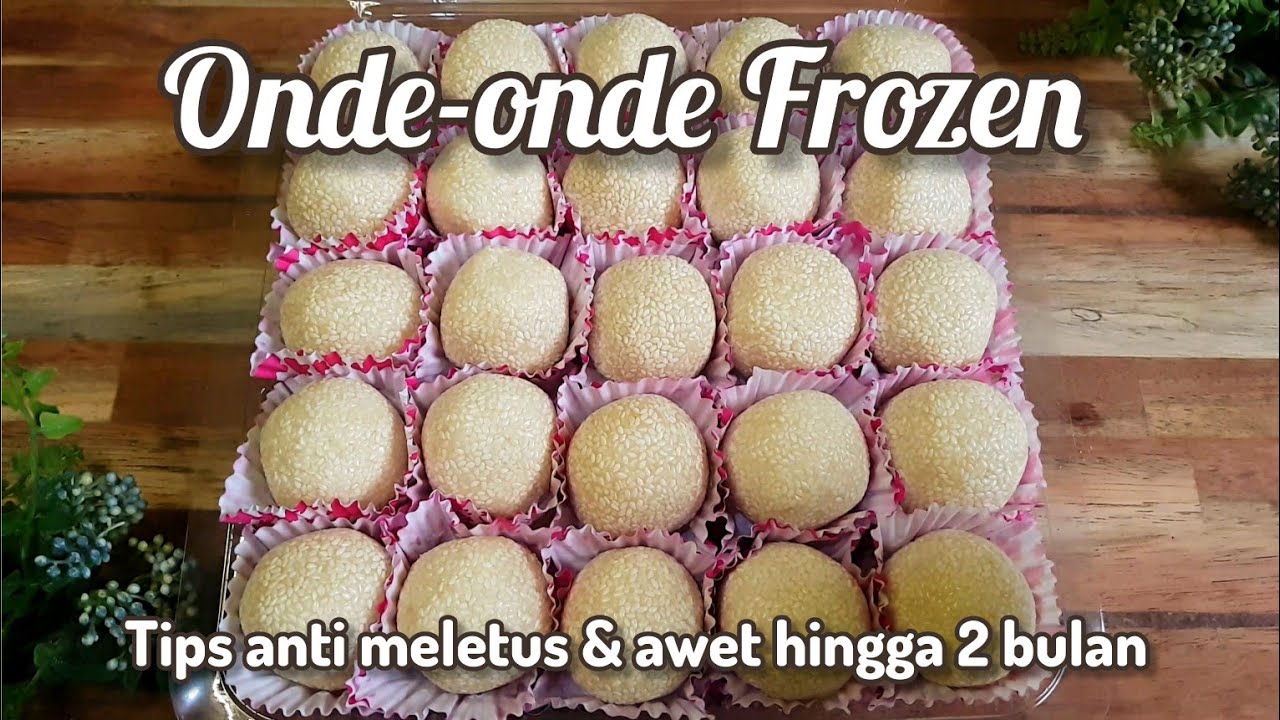 ONDE-ONDE TERNIKMAT DI DUNIA | Full Resep Isian & Kulit ala Arum Manis