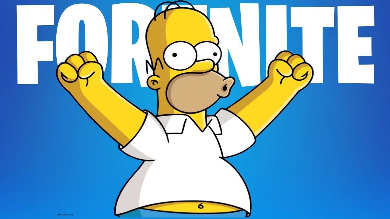 Fortnite The Simpsons