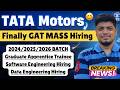 🔥TATA Finally GAT Mass Hiring | Off-Campus Drive for 2026-27, 2025, 2024 BATCH | Freshers Eligible