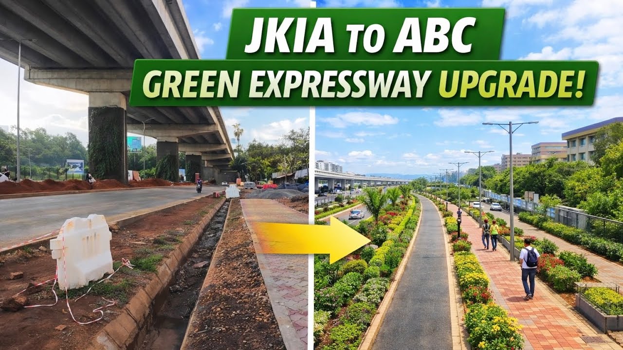 Is This Still Nairobi?! 😳🇰🇪 JKIA to ABC Green Expressway Upgrade