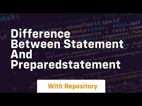 difference between statement
