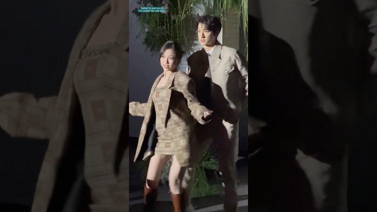 Esther Yu & Lin Yi&rsquo;s Sensual Dance at Promo Event for Drama &lsquo;Ski Into Love&rsquo; #skiintolove #shorts