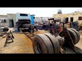 Hard Working Old Man Truck Chassis Converting 5meaters to 7meaters ||Truck World 1||