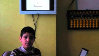 Enes Bir Buçuk Aylık Eğitimden Sonra Zihinsel Çarpma Yapıyor