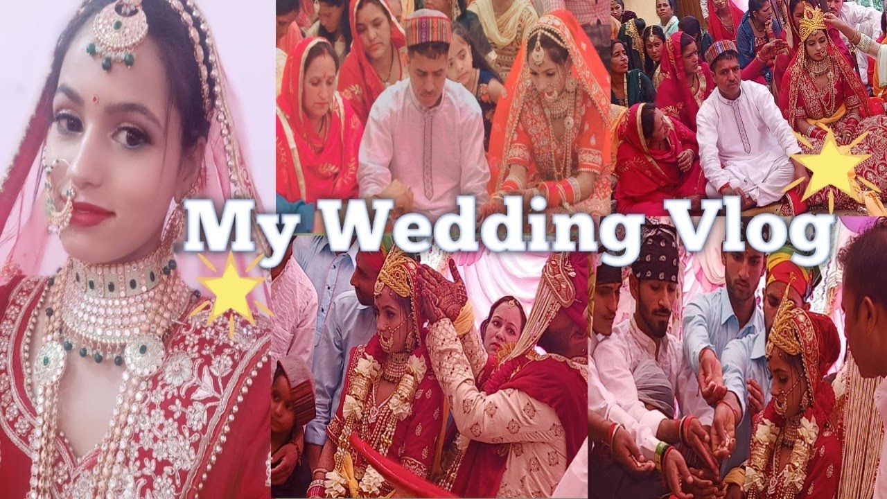My Wedding Vlog || Baarat aa gyi || Himachali wedding || solan ki marriage || 