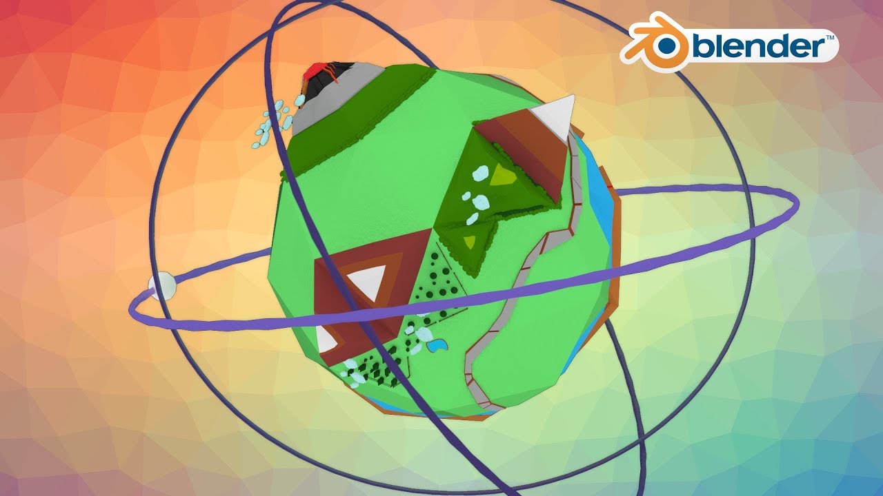 Low Poly 3D Planet Full Tutorial In Blender 3.0 – HKVZU