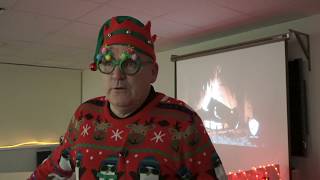 Select Plant Hire: Santa Flies into St Neots