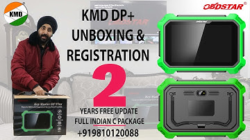 KMD DP PLUS REGISTRATION & UNBOXING WORLDS BEST KEY PROGRAMMER +919810120088