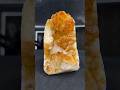 Is This Really Natural? 👀 Golden Crystal Reveal - Citrine Geode #shorts
