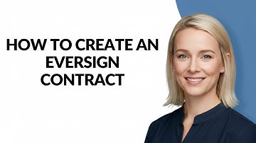 How to Create an Eversign Contract - Julia