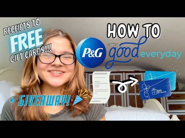 P&GGoodEveryday  Join FREE! Save with Coupons & Earn Rewards Like Gift  Cards, Samples + More