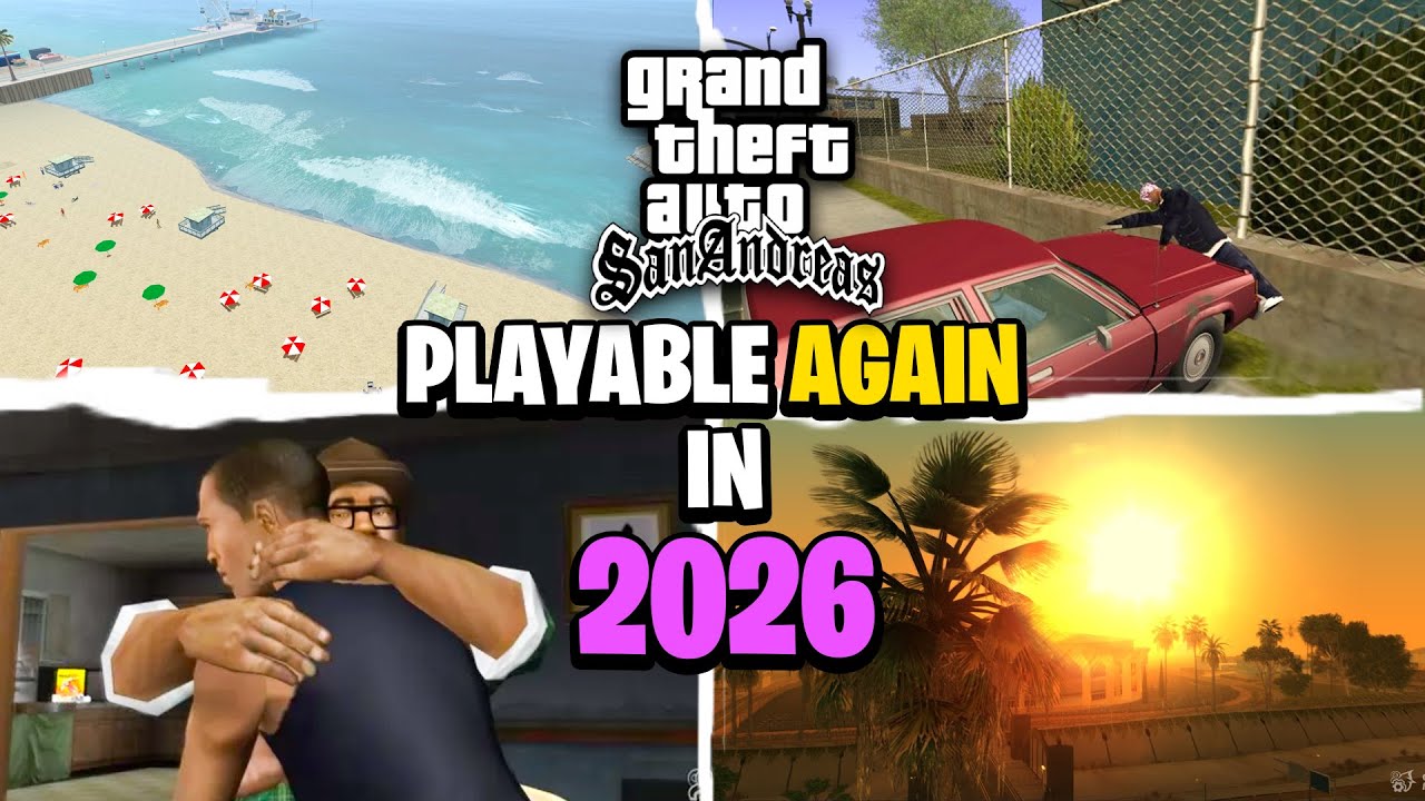 GTA San Is Finally Playable In 2026 Best Mods YouTube 