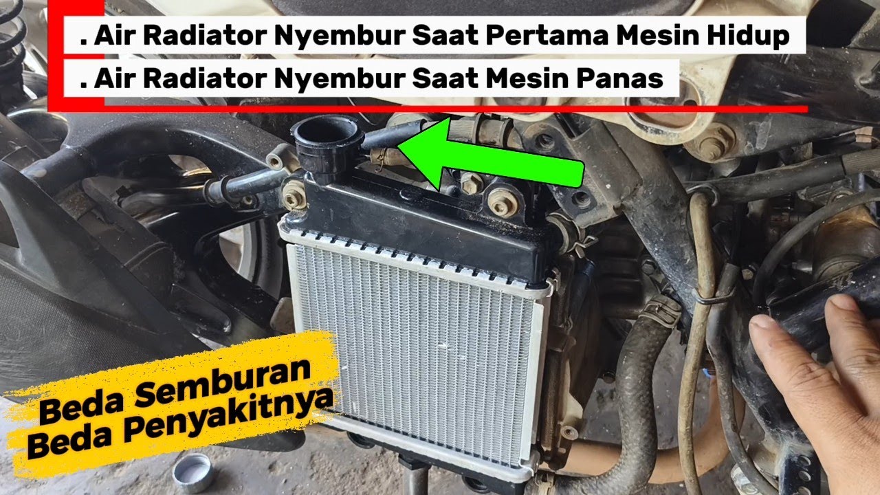 Air Radiator Nyembur Saat Pertama Mesin Hidup | Air Radiator Nyembur ...