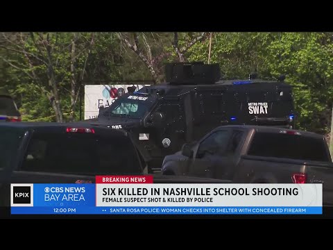 6 dead including 3 children in Nashville grade school mass shooting