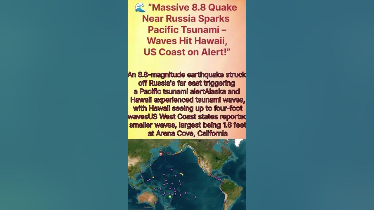 Tsunami waves near me