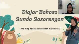 BAHASA SUNDA KELAS 1 NYARITAKEUN GAMBAR