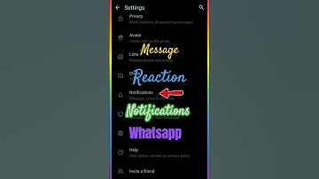 How to Turn ON & OFF Message Reaction Notifications on WhatsApp