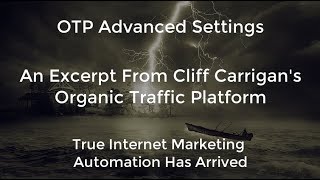 (OTP) Organic Traffic Platform Advanced Settings