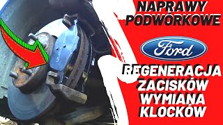 PISZCZĄCE KLOCKI HAMULCOWE?, JAK WYMIENIĆ PRZEDNIE KOLCKI HAMULCOWE FORD C-MAX, FT91