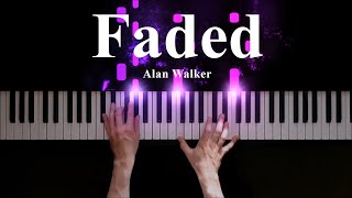 Alan Walker - Faded (Piano Cover) Music Rides видео