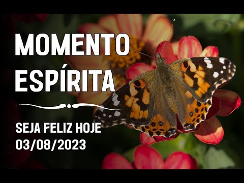 Momento Espírita - Seja Feliz Hoje