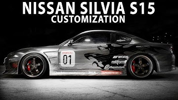 NFS 2015 - Nissan Silvia S15 (Cinematic / Speed Art / Customization / PC)