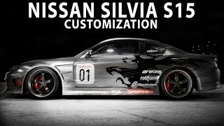 NFS 2015 - Nissan Silvia S15 (Cinematic / Speed Art / Customization / PC)