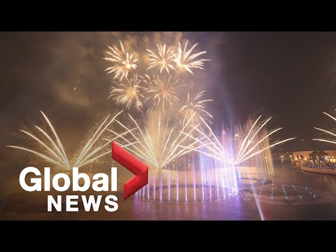 Dubai unveils world's largest fountain, breaks Guinness World Record for size